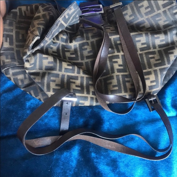 Authentic Fendi Zucca Print Bag - Picture 7 of 9